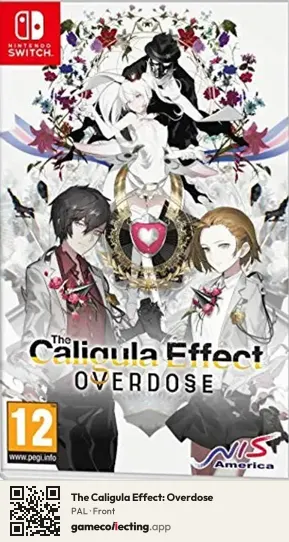 The Caligula Effect: Overdose Nintendo Switch, PAL box front