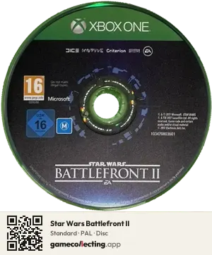 Star Wars Battlefront II Xbox One, PAL disc