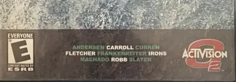 Kelly Slater's Pro Surfer, the ESRB box on its front