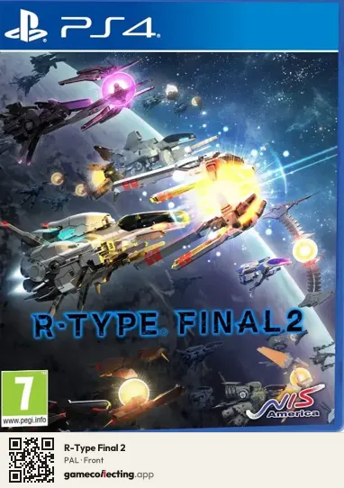 R-Type Final 2 PlayStation 4, PAL box front