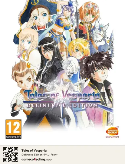 Tales of Vesperia Xbox One, PAL box front