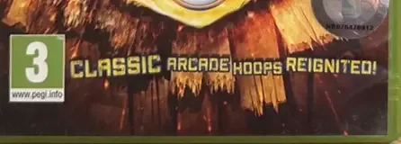 NBA Jam, the PEGI square on its front