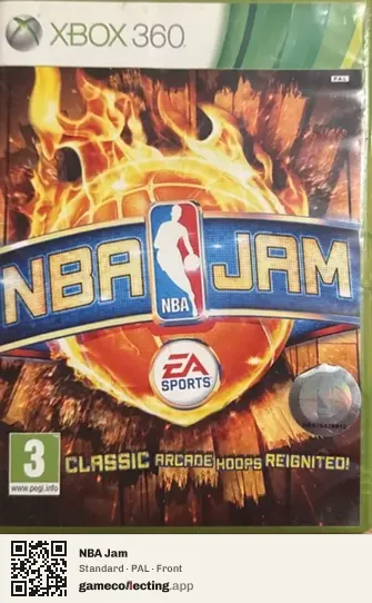 NBA Jam Xbox 360, PAL box front
