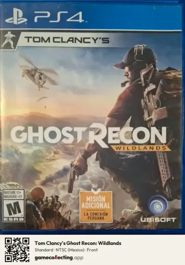 Tom Clancy's Ghost Recon: Wildlands PlayStation 4, Mexico box front
