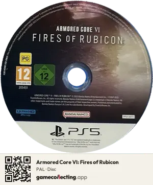 Armored Core VI: Fires of Rubicon PlayStation 5, PAL disc