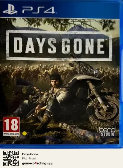 Days Gone PlayStation 4, PAL box front