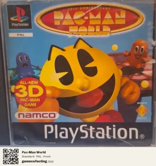 Pac-Man World PlayStation, PAL box front