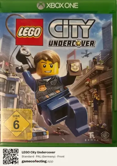 LEGO City Undercover Xbox One, Germany box front