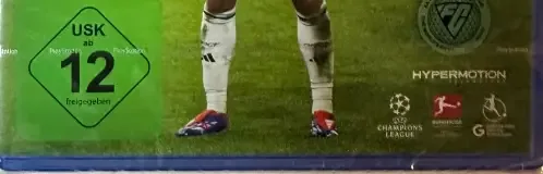EA Sports FC 25, the USK square on its front