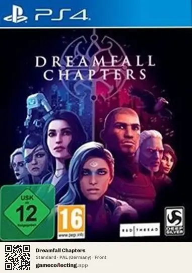 Dreamfall Chapters PlayStation 4, Germany box front