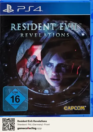 Resident Evil: Revelations PlayStation 4, Germany box front