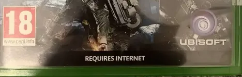 Tom Clancy's The Division, the PEGI square on its front