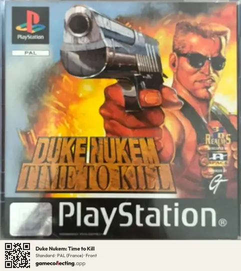 Duke Nukem: Time to Kill PlayStation, France box front