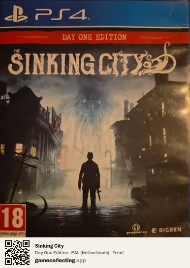 Sinking City PlayStation 4, Netherlands box front