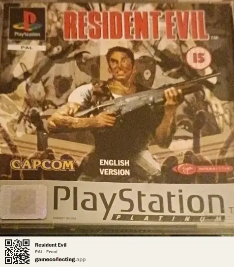 Resident Evil PlayStation, PAL box front
