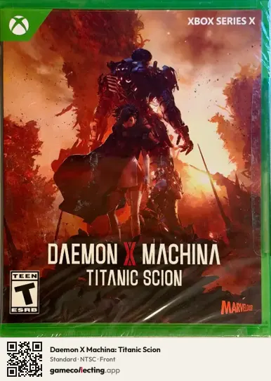 Daemon X Machina: Titanic Scion Xbox Series X, NTSC box front