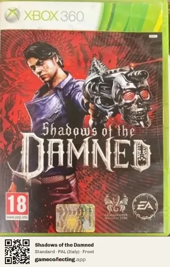 Shadows of the Damned Xbox 360, Italy box front