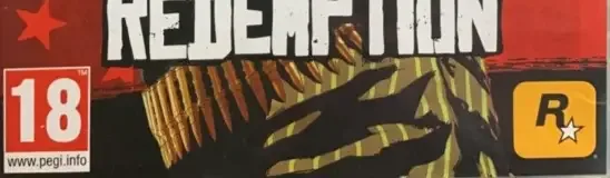Red Dead Redemption, the PEGI square on its front