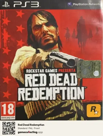 Red Dead Redemption PlayStation 3, PAL box front