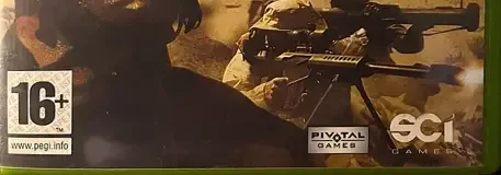Conflict: Desert Storm II: Back to Baghdad, the PEGI square on its front