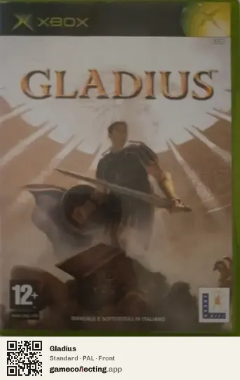 Gladius Xbox, PAL box front