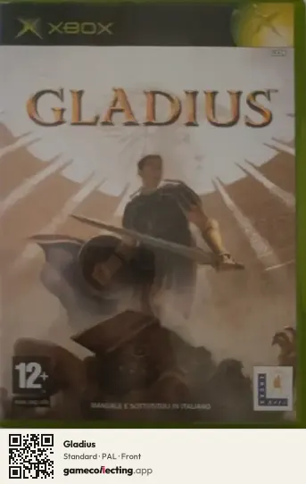 Gladius Xbox, PAL box front