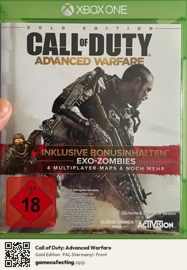 Call of Duty: Advanced Warfare Xbox One, Germany box front