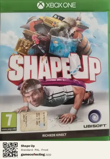 Shape Up Xbox One, PAL box front
