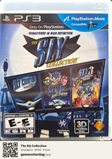 The Sly Collection PlayStation 3, NTSC box front