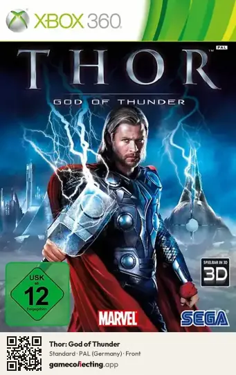Thor: God of Thunder Xbox 360, Germany box front