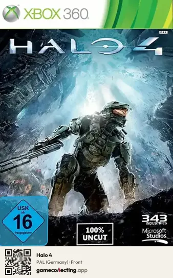 Halo 4 Xbox 360, Germany box front