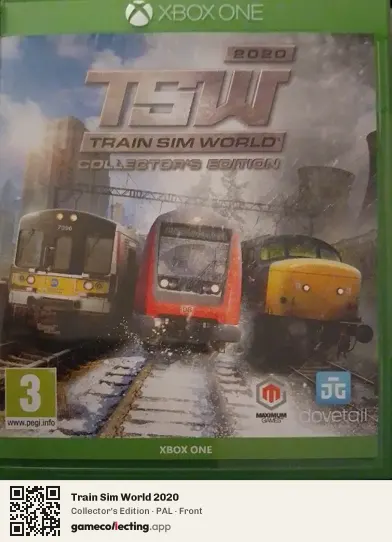 Train Sim World 2020 Xbox One, PAL box front