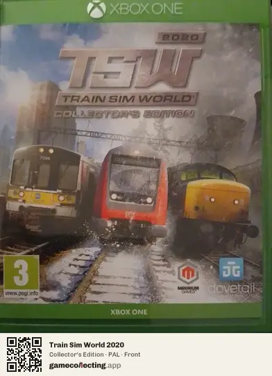 Train Sim World 2020 Xbox One, PAL box front