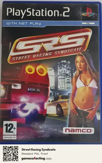 Street Racing Syndicate PlayStation 2, PAL box front