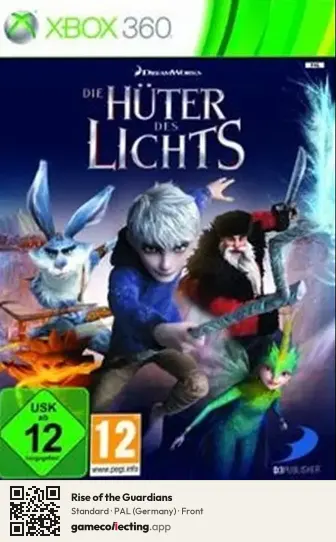 Rise of the Guardians Xbox 360, Germany box front