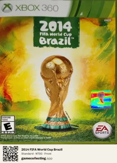 2014 FIFA World Cup Brazil Xbox 360, NTSC box front