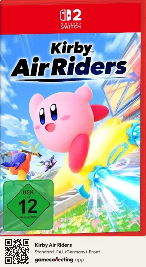 Kirby Air Riders Nintendo Switch 2, Germany box front