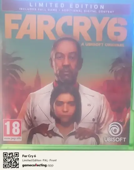 Far Cry 6 Xbox One, PAL box front