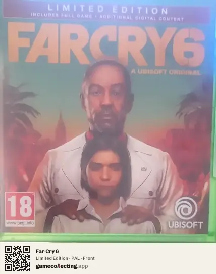 Far Cry 6 Xbox One, PAL box front
