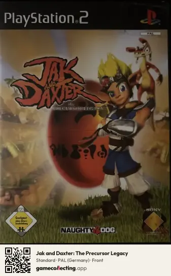 Jak and Daxter: The Precursor Legacy PlayStation 2, Germany box front