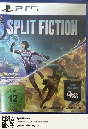 Split Fiction PlayStation 5, Germany box front
