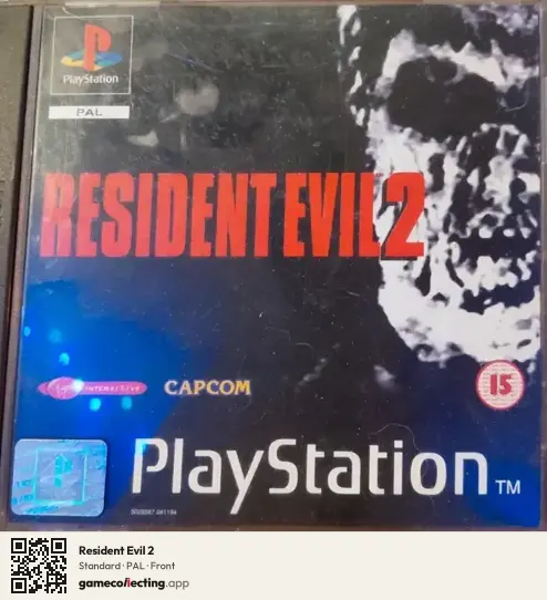 Resident Evil 2 PlayStation, PAL box front