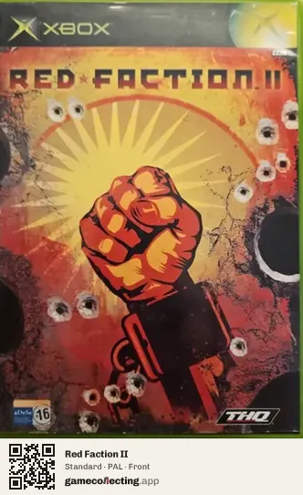 Red Faction II Xbox, PAL box front