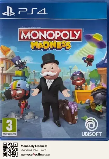 Monopoly Madness PlayStation 4, PAL box front