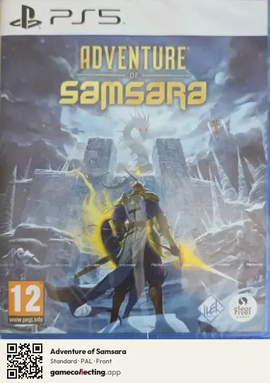 Adventure of Samsara PlayStation 5, PAL box front