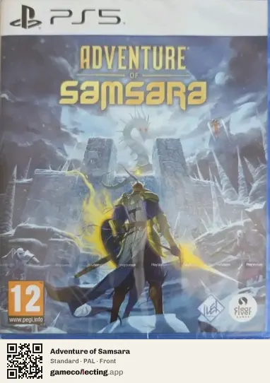 Adventure of Samsara PlayStation 5, PAL box front
