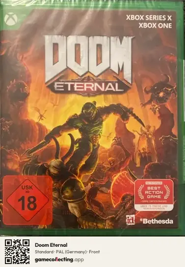 Doom Eternal Xbox Series X, Germany box front