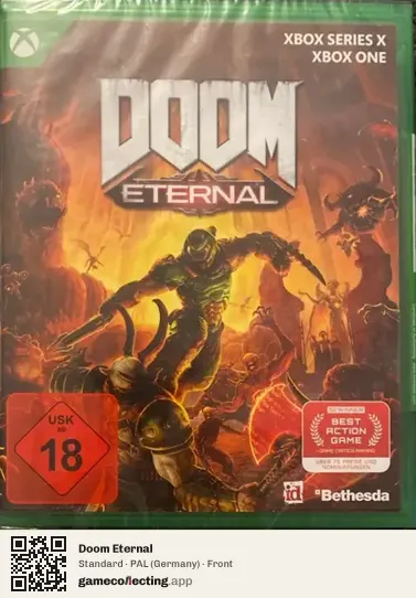 Doom Eternal Xbox Series X, Germany box front