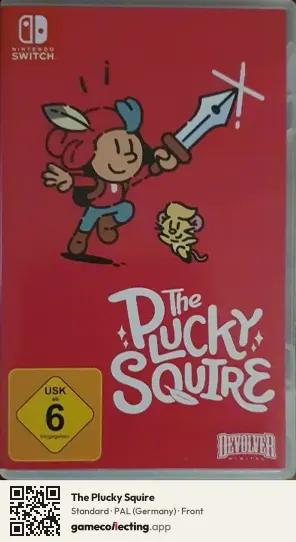 The Plucky Squire Nintendo Switch, Germany box front