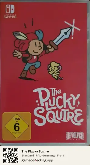 The Plucky Squire Nintendo Switch, Germany box front